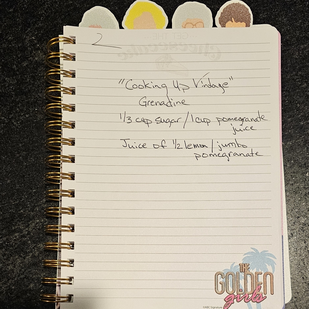 Grenadine Recipe